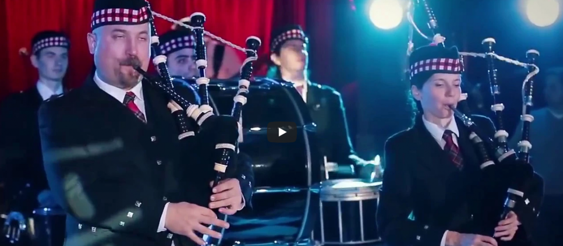 M&D pipes band - Medley Rock
